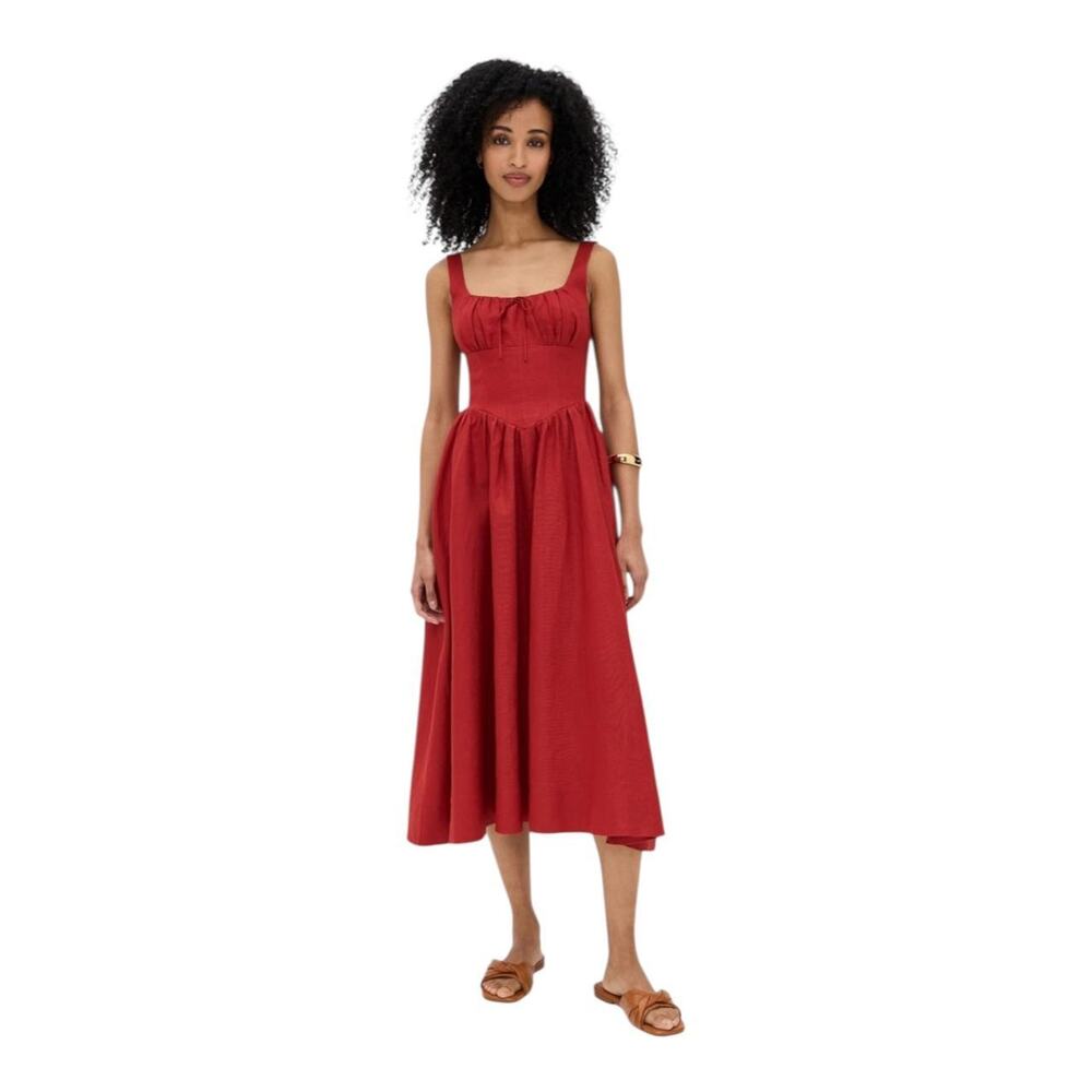 Like new Reformation Balia Linen Sundress Size 0P